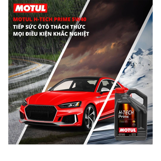 NHỚT MÁY XĂNG MOTUL H-TECH PRIMEME SAE 5W-40