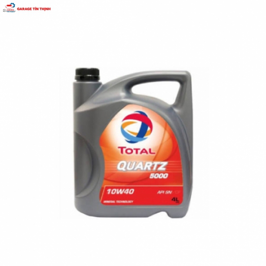 NHỚT MÁY XĂNG TOTAL QUART 5000 SAE 10W-40