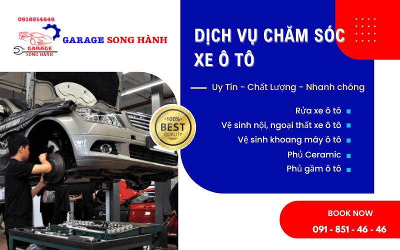 chăm sóc xe ô tô
